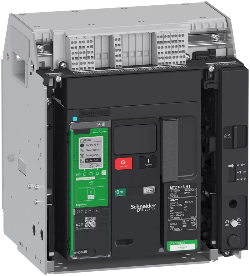 Schneider electric masterpact. Шасси для Masterpact mtz2 3p 4000a.