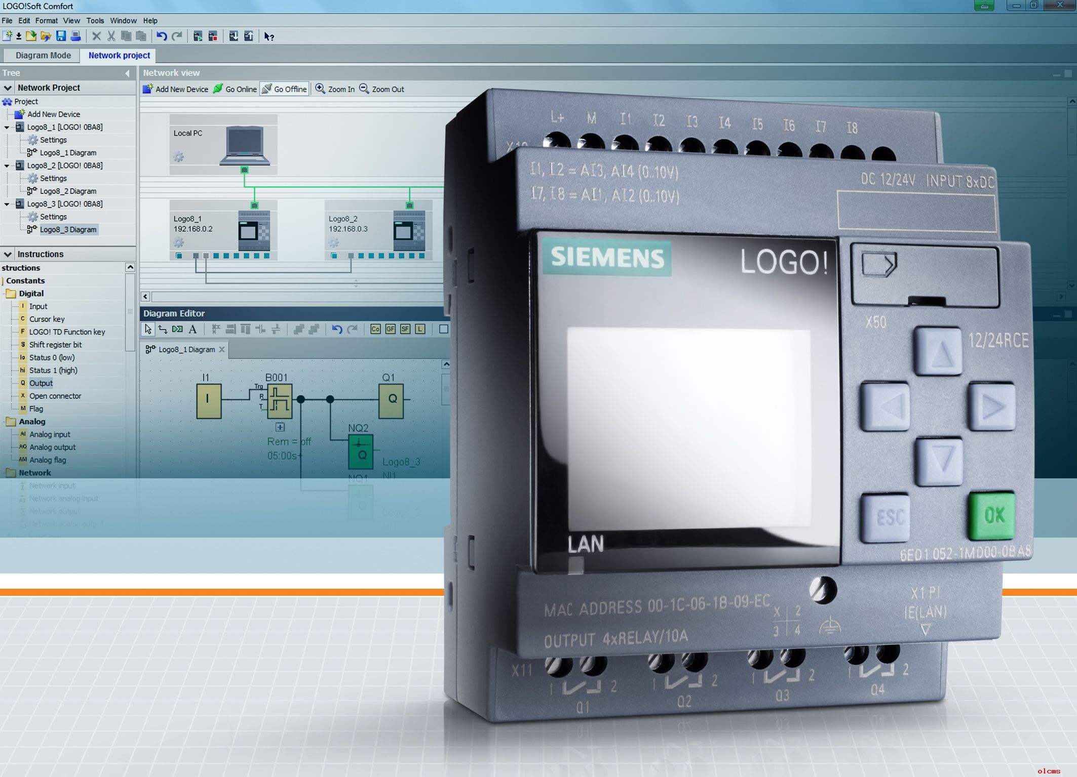 Контроллер siemens logo. Siemens logo Soft Comfort 8. PLC контроллер программирование Siemens. Программирование ПЛК Siemens logo.